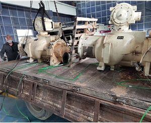 鶴煤集團(tuán)登?？諌簷C(jī)大修項(xiàng)目現(xiàn)場(chǎng)